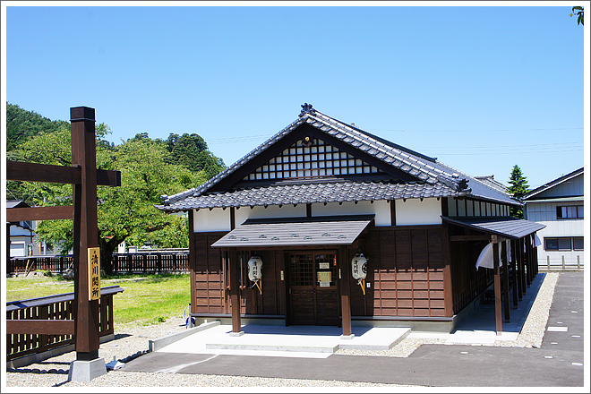 庄内町モデルコース 芭蕉上陸の地