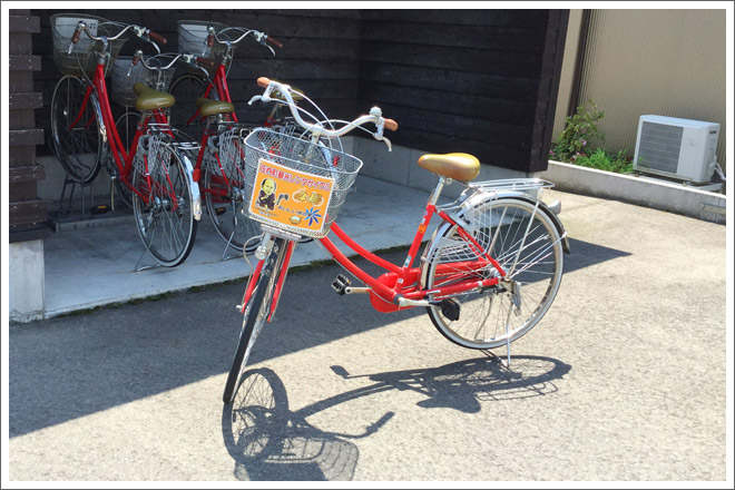 庄内町モデルコース レンタサイクル