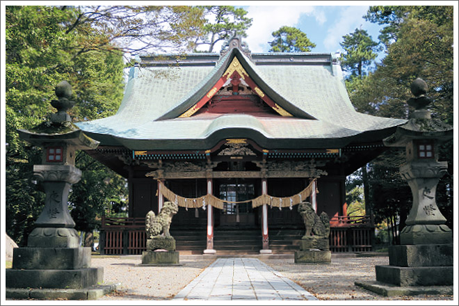 庄内町モデルコース 余目八幡神社